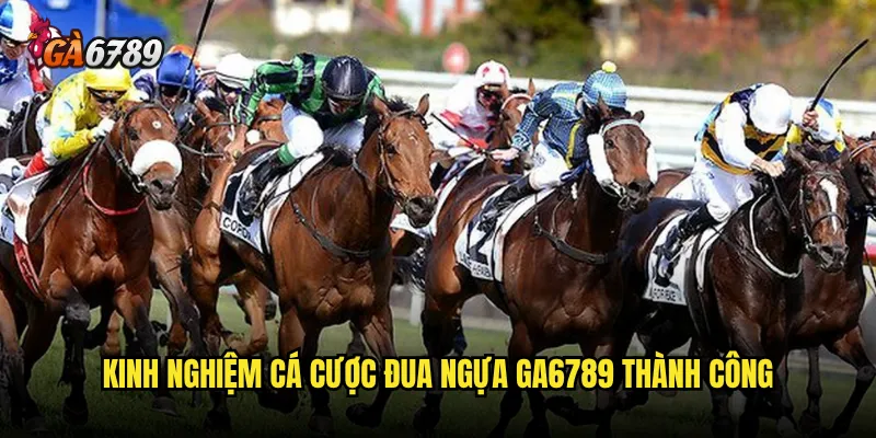 Cá cược đua ngựa trên nền tảng Ga6789 có thú vị không? 3 Kinh nghiệm cá cược đua ngựa Ga6789 thành công