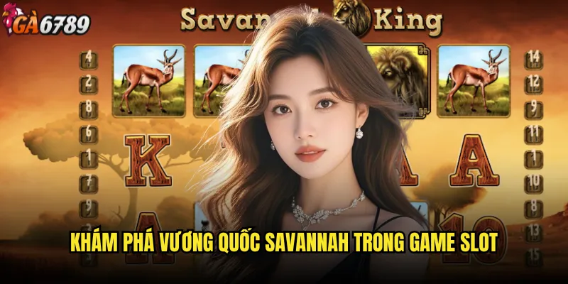 Slot Savannah King có gì mới lạ so với các game cùng thể loại trên Ga6789? 2 Khám phá vương quốc Savannah trong game slot
