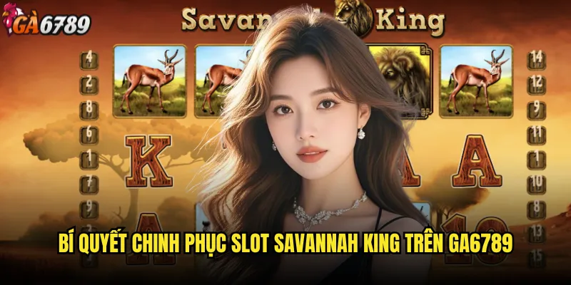 Slot Savannah King có gì mới lạ so với các game cùng thể loại trên Ga6789? 3 Bí quyết chinh phục Slot Savannah King trên Ga6789