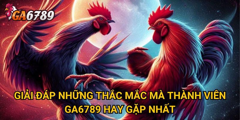 Giải đáp những thắc mắc mà thành viên Ga6789 hay gặp nhất